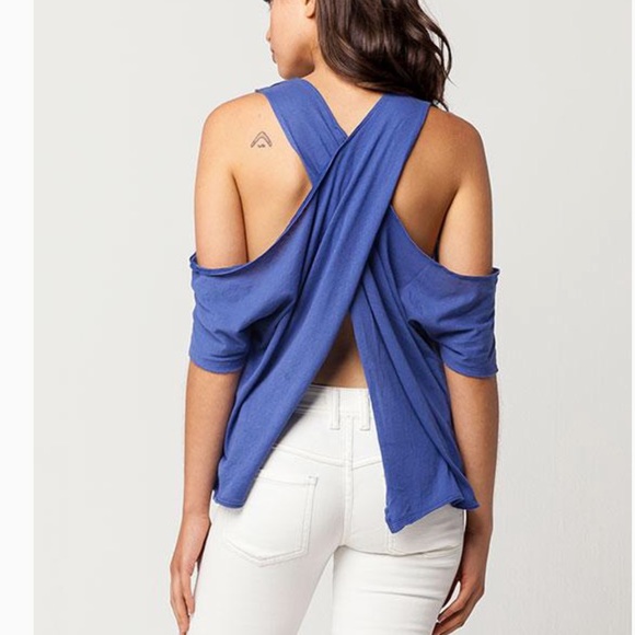 Free People Tops - Free People Taurus Cold Shoulder Top